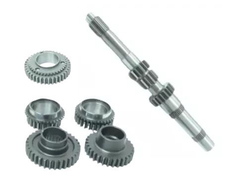 Gears, shafts and Wind turbine parts