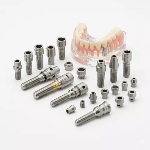 Titanium dental implants